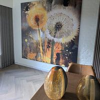 Photo de nos clients: Floral Phantasie : art abstrait du pissenlit avec une touche rustique par Floral Abstractions, sur ArtFrame