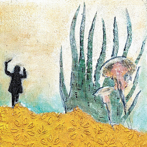 Symphony of Life – Mixed-media collage