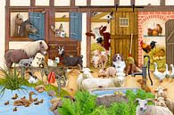 Tiere auf dem Bauernhof von Marion Krätschmer Miniaturansicht