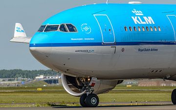 KLM Airbus A330-200 with a special story. by Jaap van den Berg