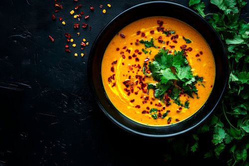 Crème van pompoensoep