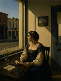 Lettres près de la fenêtre de la poste