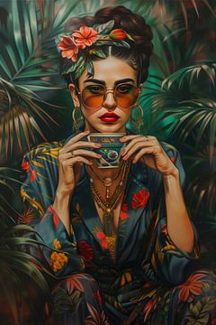 Frida & coffee in the jungle by Bianca ter Riet