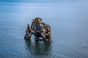 Hvitserkur rock formation in North Iceland