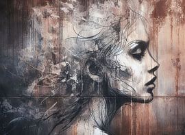 Banksy Style Street Art by Wonderful Art