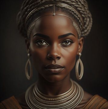 Afrikanische Schönheit von Gert-Jan Siesling
