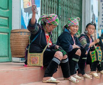 Vietnam: Bergvolk (Sa Pa) van Maarten Verhees