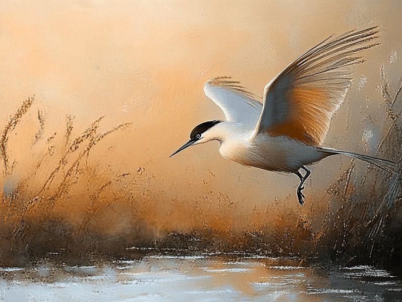 Dreamscape in Warm Shades by Karina Brouwer