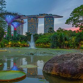 Hotel Marina Bay Sands, Singapur von Erik Noort