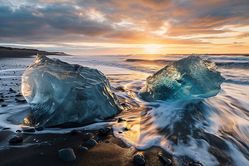 Eisberg von fernlichtsicht