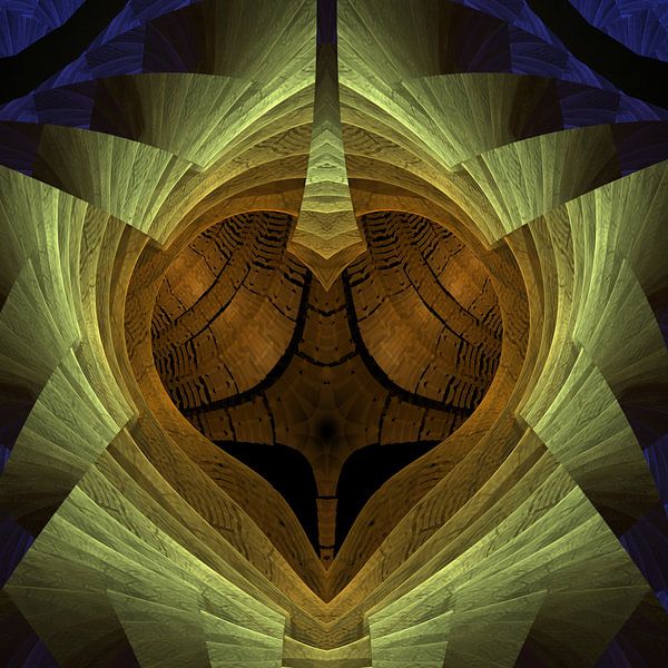 Fraktal von Rosa Fotoart