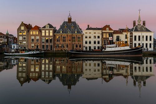 Maassluis Haven bij Nacht
