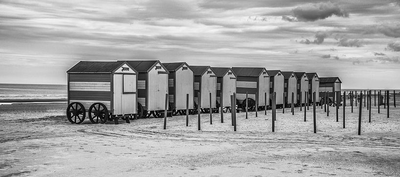 Cabines de plage par Dominique Verhulst