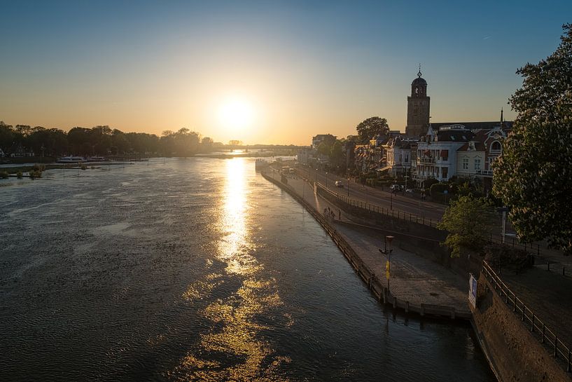 Coucher de soleil à Deventer par Arjen Roos