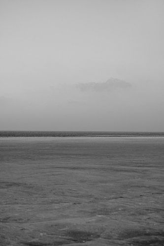 Dutch Coast Renesse | Beach photography black and white