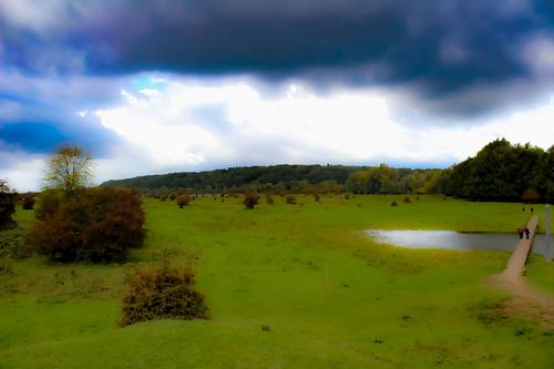 Painterly Beauty of the Blue Room