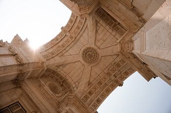Arc de Triomphe vanuit een ander perspectief
