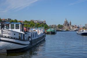 Innerhalb von IJ in Amsterdam
