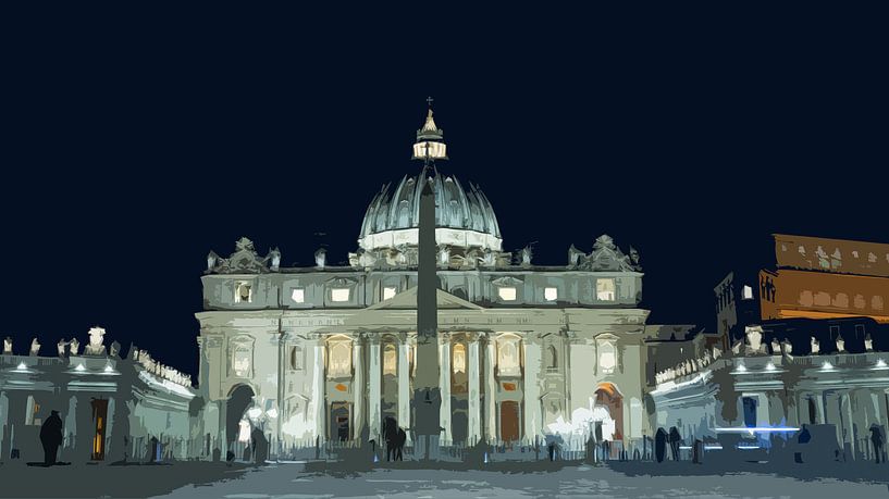 Sint Pieter Vaticaanstad van Peter Moerman