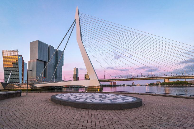 Zonsopkomst Erasmusbrug Rotterdam par AdV Photography