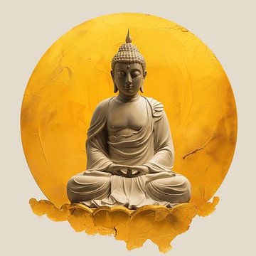 Buddha - gouden zon - no 1