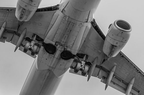 Boeing 737 landing op schiphol