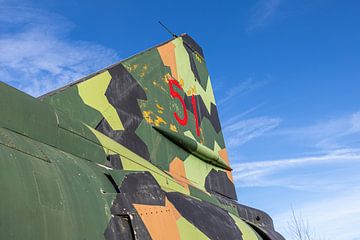 Close-up SAAB 37 Viggen van Harm-Jan Martens