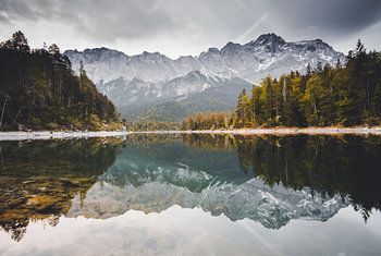 Reflectie van Eibsee