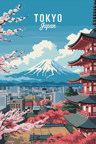 Tokio Japan Esthetiek van Vicky Hanggara