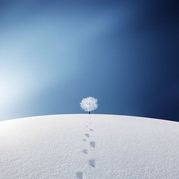 Een boom in het veld van Bess Hamiti