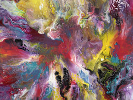 Fluid Art No. 25 by GreenART by Hubert Fenzl
