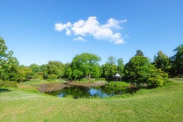 Darmstadt - vijvertje in het park van pixxelmixx