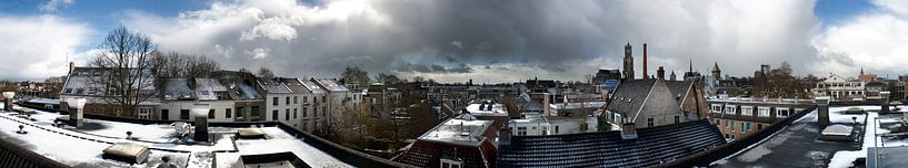 Winterpanorama Utrecht von Remke Spijkers