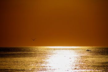 Zonsondergang Noordzee - Sunset North Sea