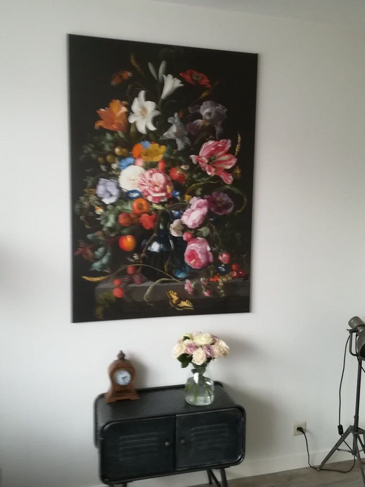 Stillleben mit Blumen in einer Vase von Jan Davidsz 