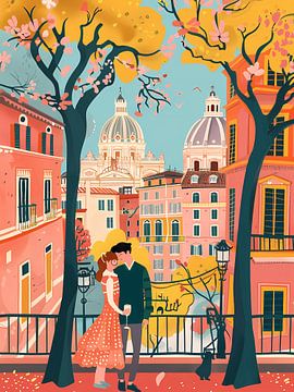 Romantiek in Rome van haroulita