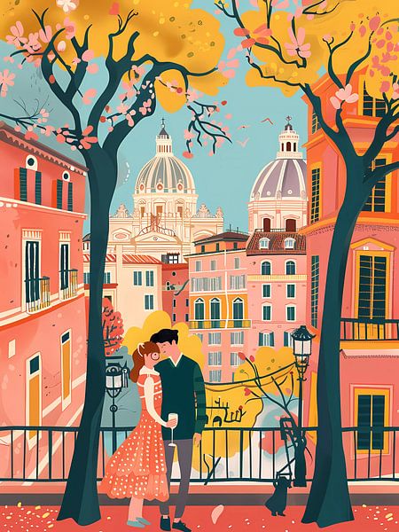 Romantiek in Rome van haroulita