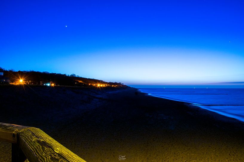Strand (Blaue Stunde) von DK | Photography