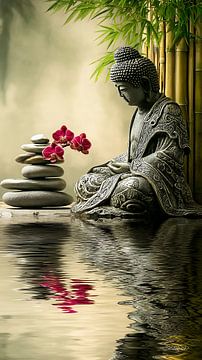 ZEN - Buddhism - Buddha - Buddha by Gelissen Artworks