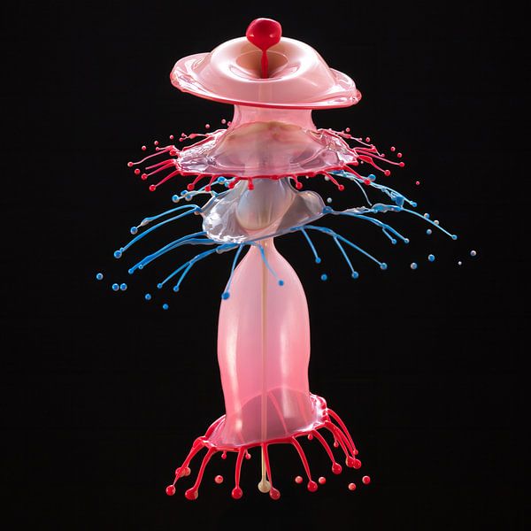 Photographie de gouttes d'eau par Rob Kempers