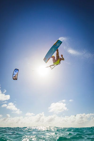 Kitesurf Bonaire Youri Zoon by Andy Troy