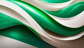 Groene en witte kleuren