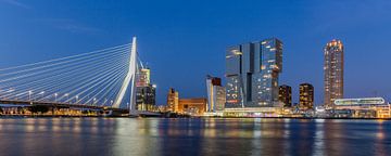 Skyline Rotterdam van William Linders