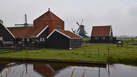 At the Zaanse Schans 1 by Erik Buitenhuis