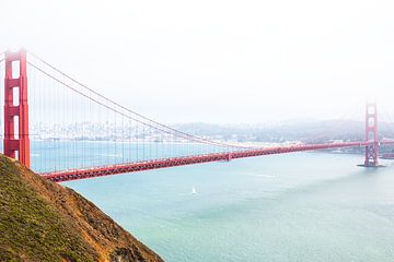 San Francisco De Golden Gate Bridge van Eric van Nieuwland