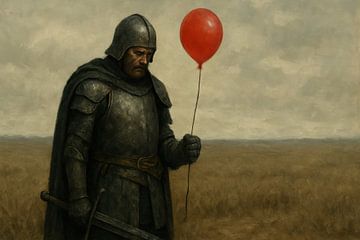 Medieval knight with balloon by Imperial Art House