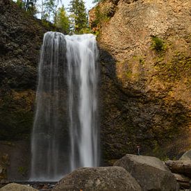 Waterval - Canada - Wells Gray National Park van Claudia Esveldt