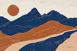 Kleurrijke Peru -paden, Becky Thorns van Wild Apple