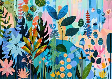 Landscape botanical by Wonderful Art