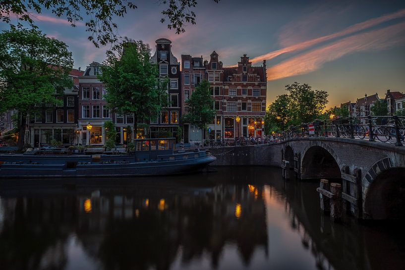 Prinsengracht Amsterdam van Mario Calma